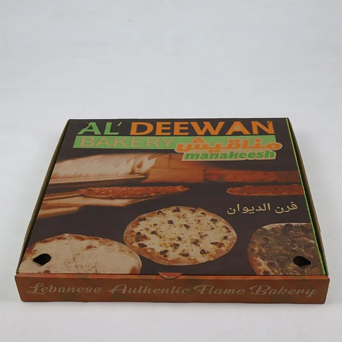 Kotak Pizza Cajas dengan Desain Fashion