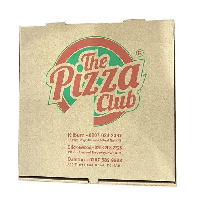 Bahan Kotak Pizza Khusus yang Dapat Terdegradasi