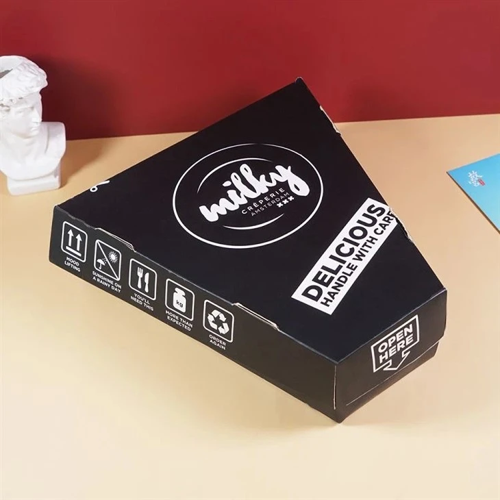 Kotak Pizza Iris dengan Logo Cetak