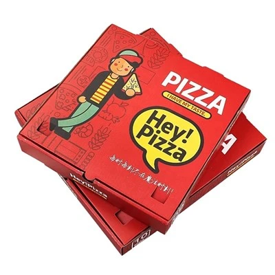 Kotak Pizza Berwarna-warni yang Dapat Didaur Ulang dan Dapat Disesuaikan