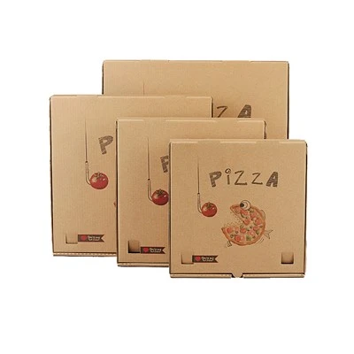 Kotak Kartu Warna Kotak Pizza Kualitas Tinggi Kustom Profesional