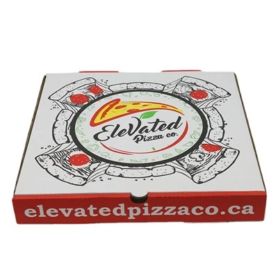 Kotak Pizza Logo Ukuran Custom Kualitas Tinggi Murah